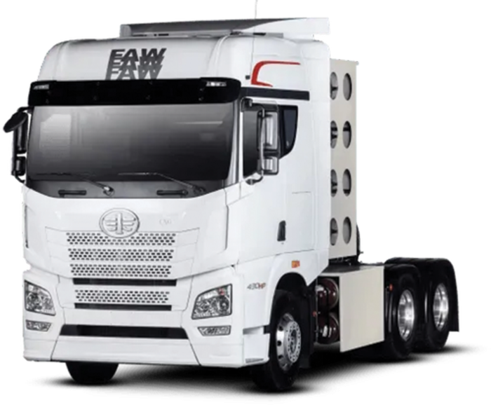 FAW Camión Blanco